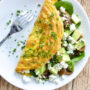 Breakfast - Veggie & Protein Packed Omelette