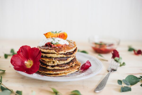 Protein Pancakes w Turkey Bacon