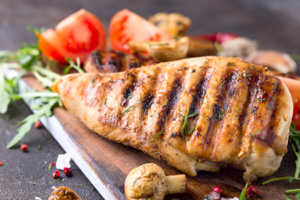 Seasoned Grilled Chicken Breast