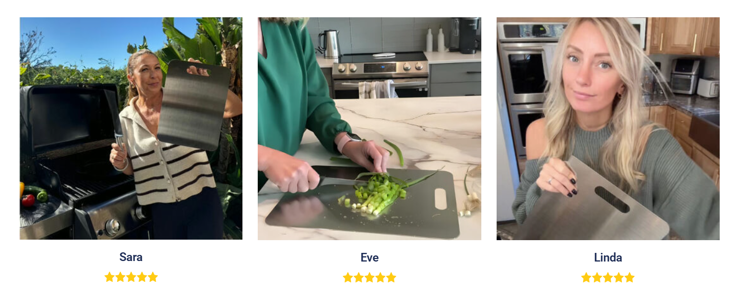 Katori Titanium Cutting Board Customer Reviews