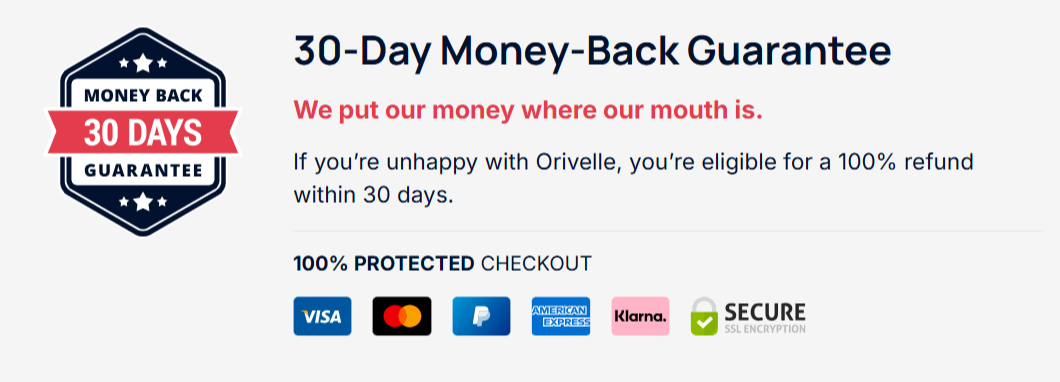 Orivelle Fungus Pen money back guaraten