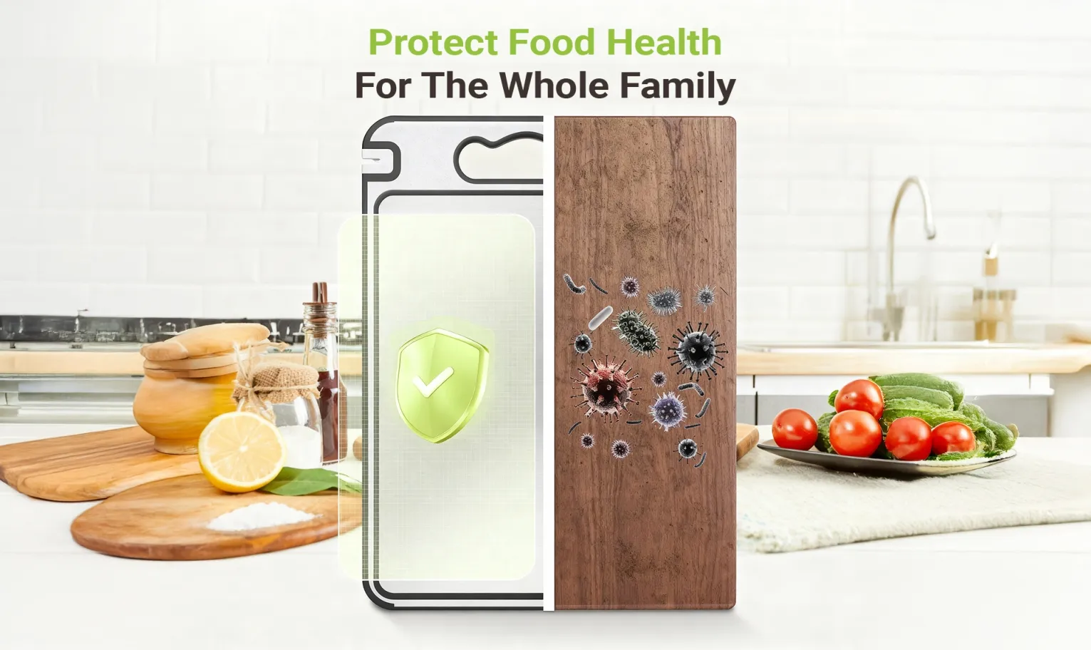 TIBO Titanium Cutting Board Antibacteria