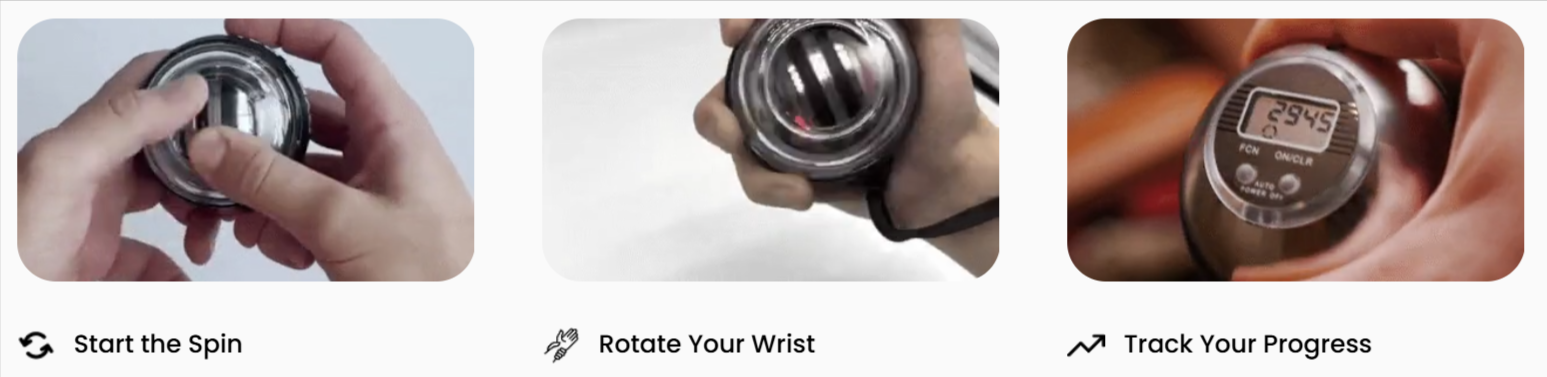 Vital Wrist Ball how to use